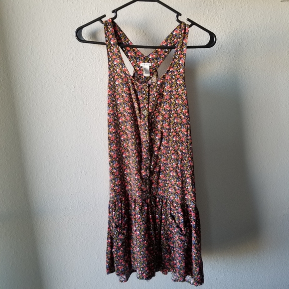 Forever 21 Dresses & Skirts - floral flowy drop waist dress
